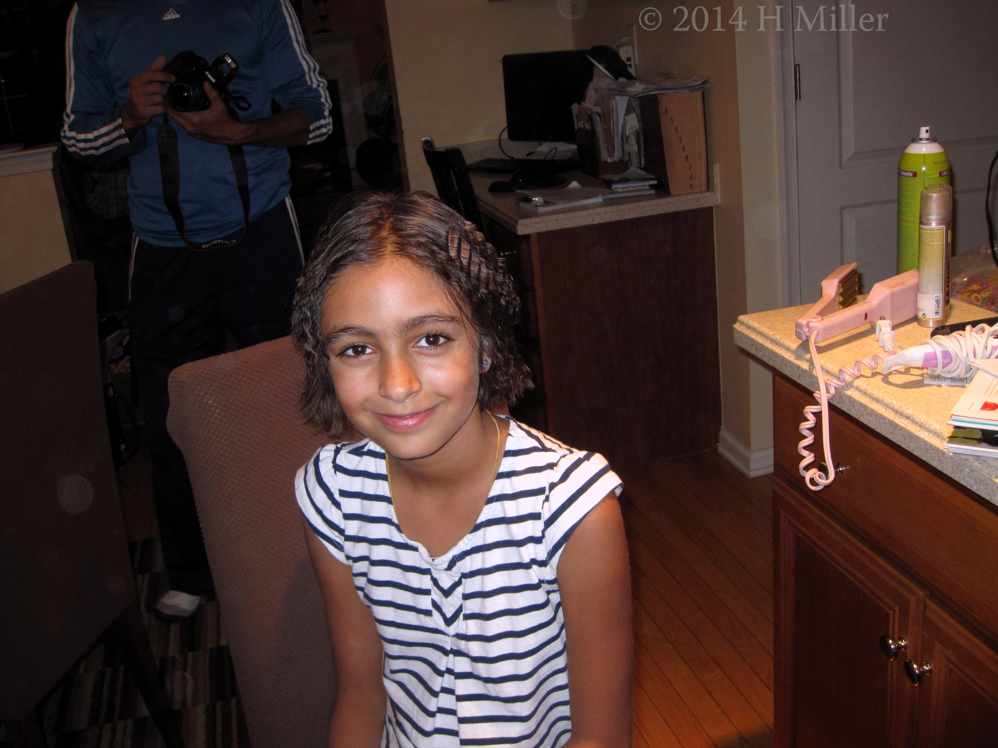 Kids Hair Styling Crimped 80s Look For Kids. Kids Hair Styling Crimped 80s Look For Kids.