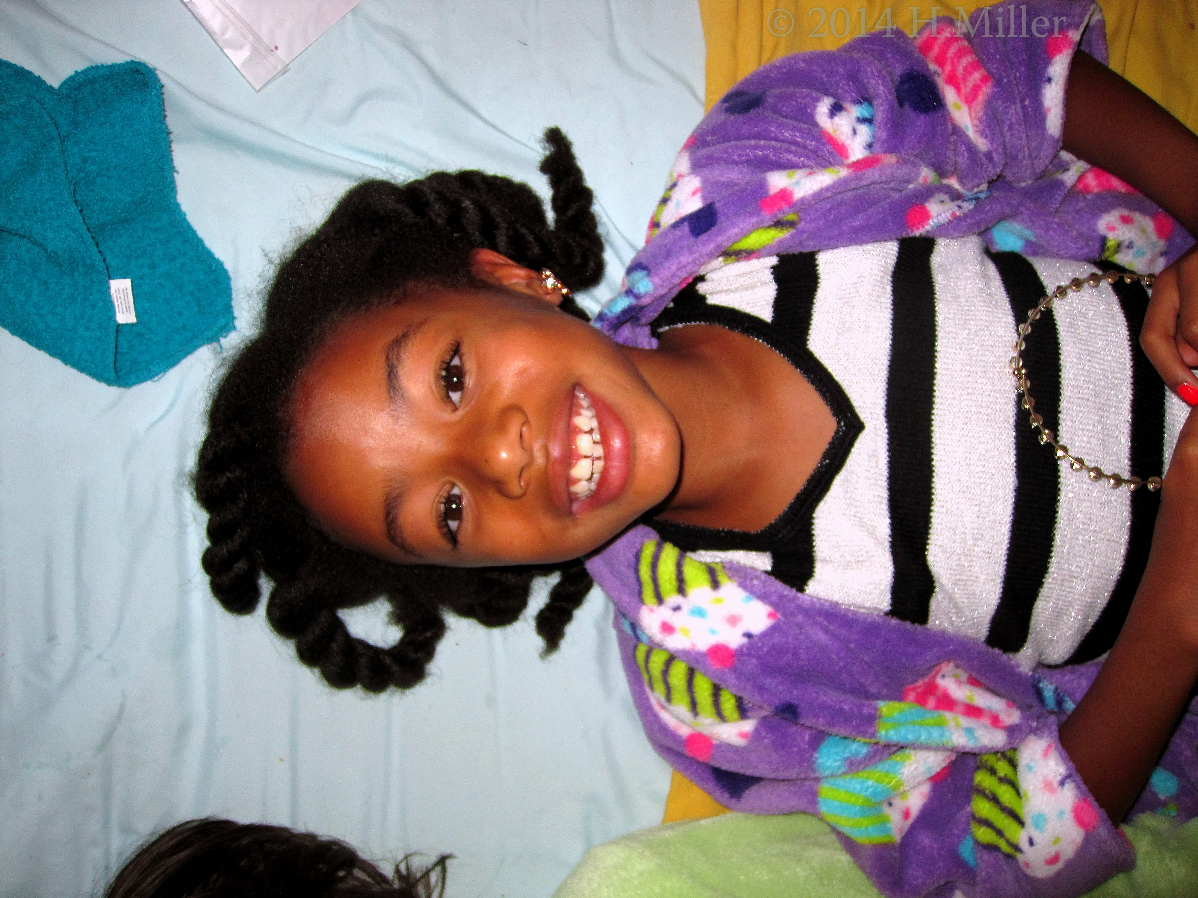 The Birthday Girl's Turn For A Facial. The Birthday Girl's Turn For A Facial.