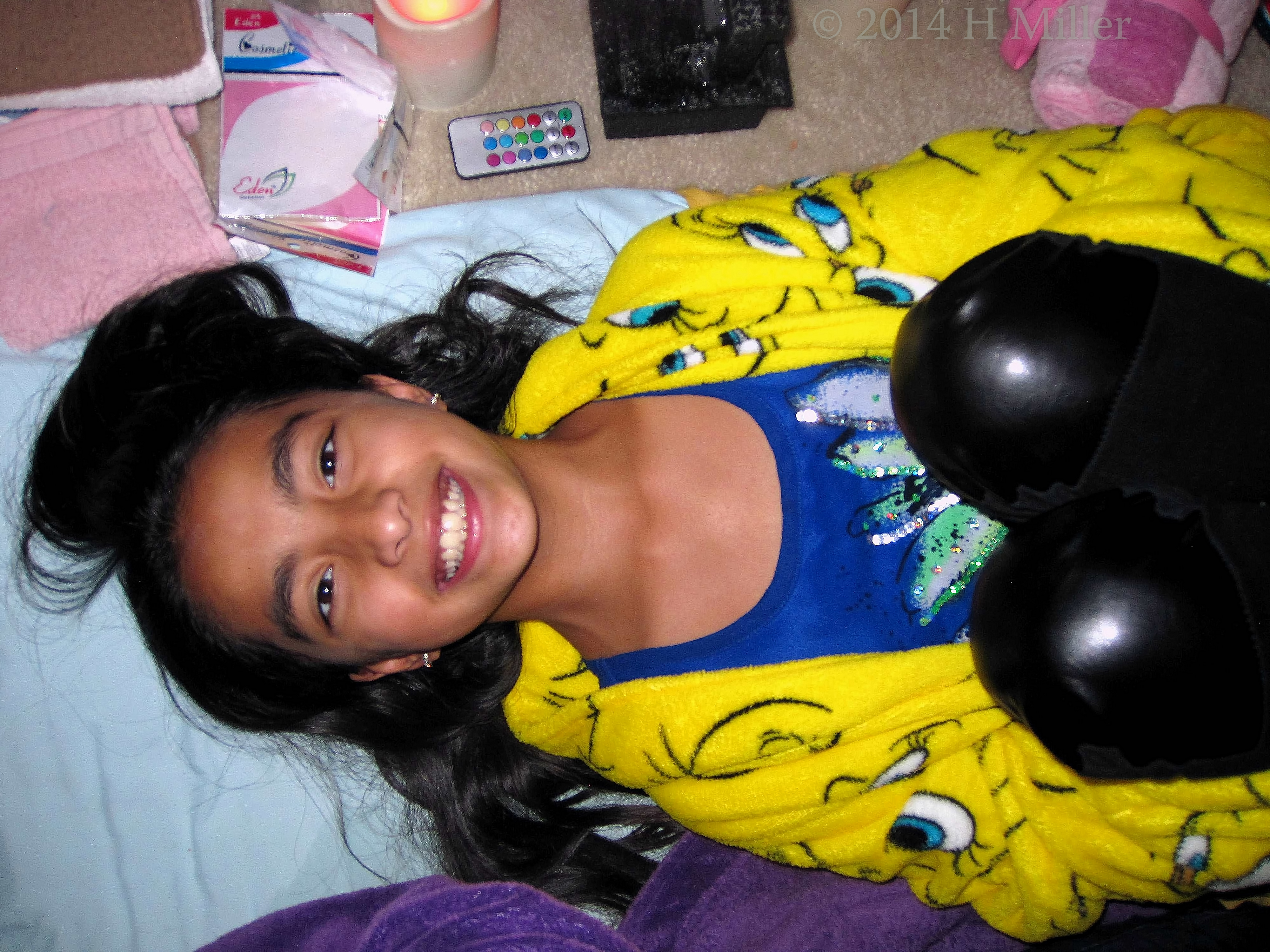 The Other 'Before' Kids Spa Facial Pic. The Other 'Before' Kids Spa Facial Pic.