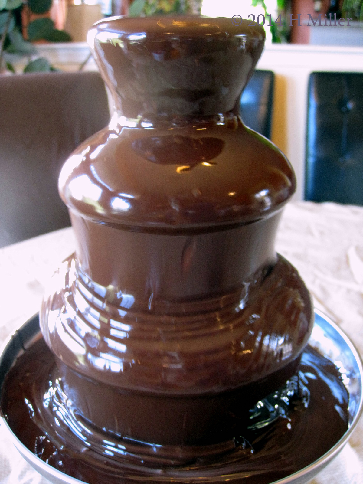Chocolate Fountain Looking Quite Good!