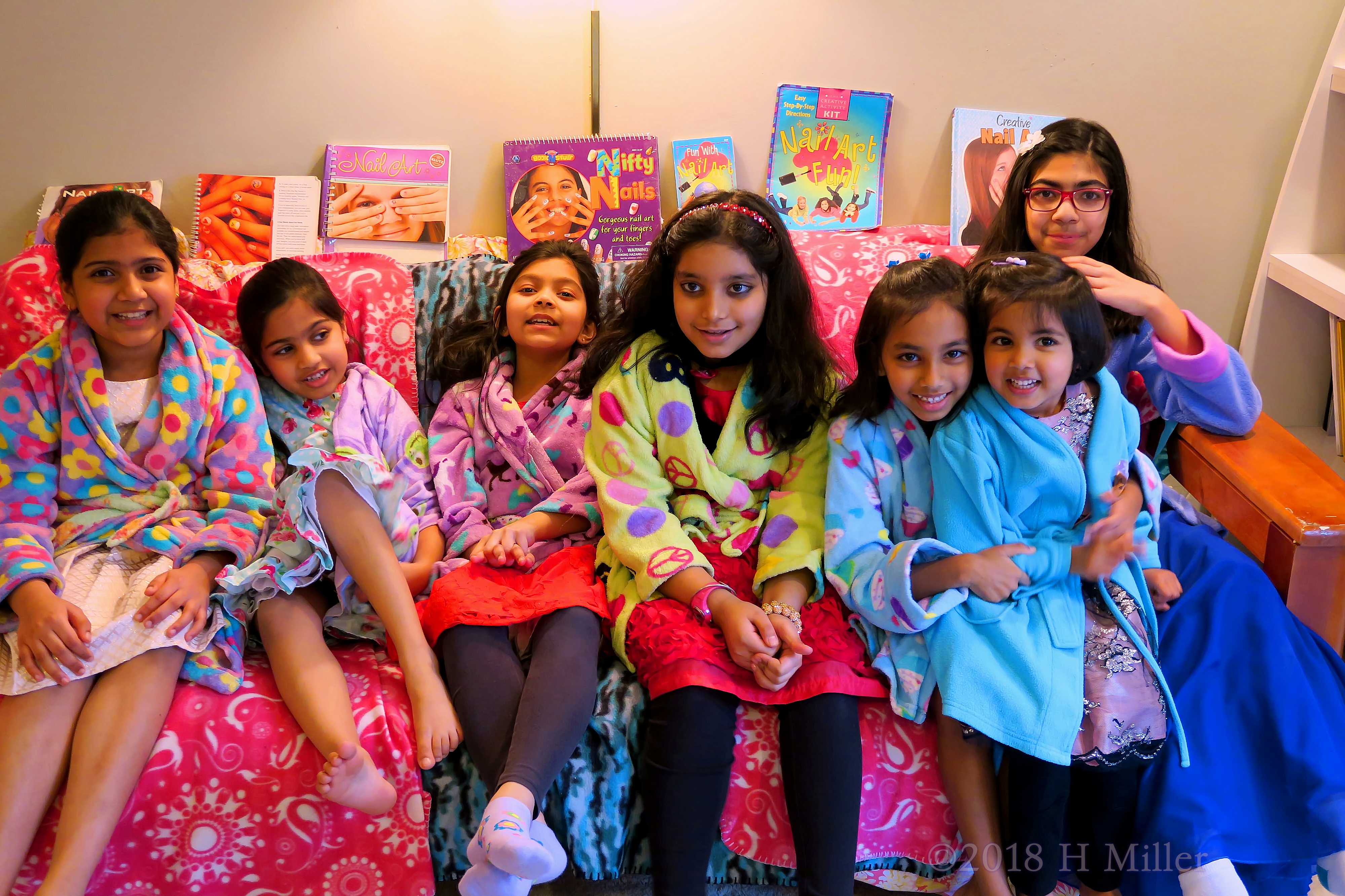 A Group Picture Of The Spa Party Guests! 4 A Group Picture Of The Spa Party Guests! 4