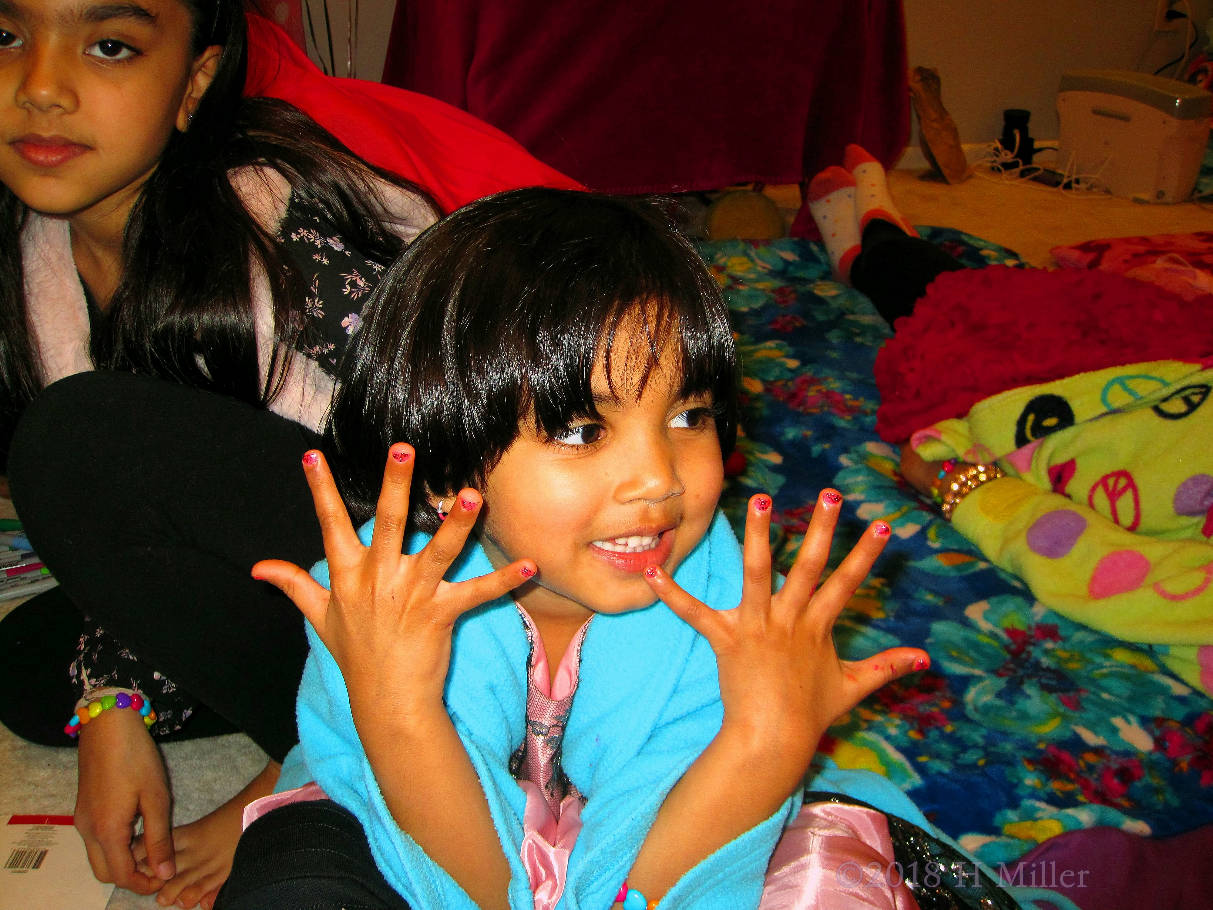 Delighted With Her Super Cool Kids Nail Art! Delighted With Her Super Cool Kids Nail Art!