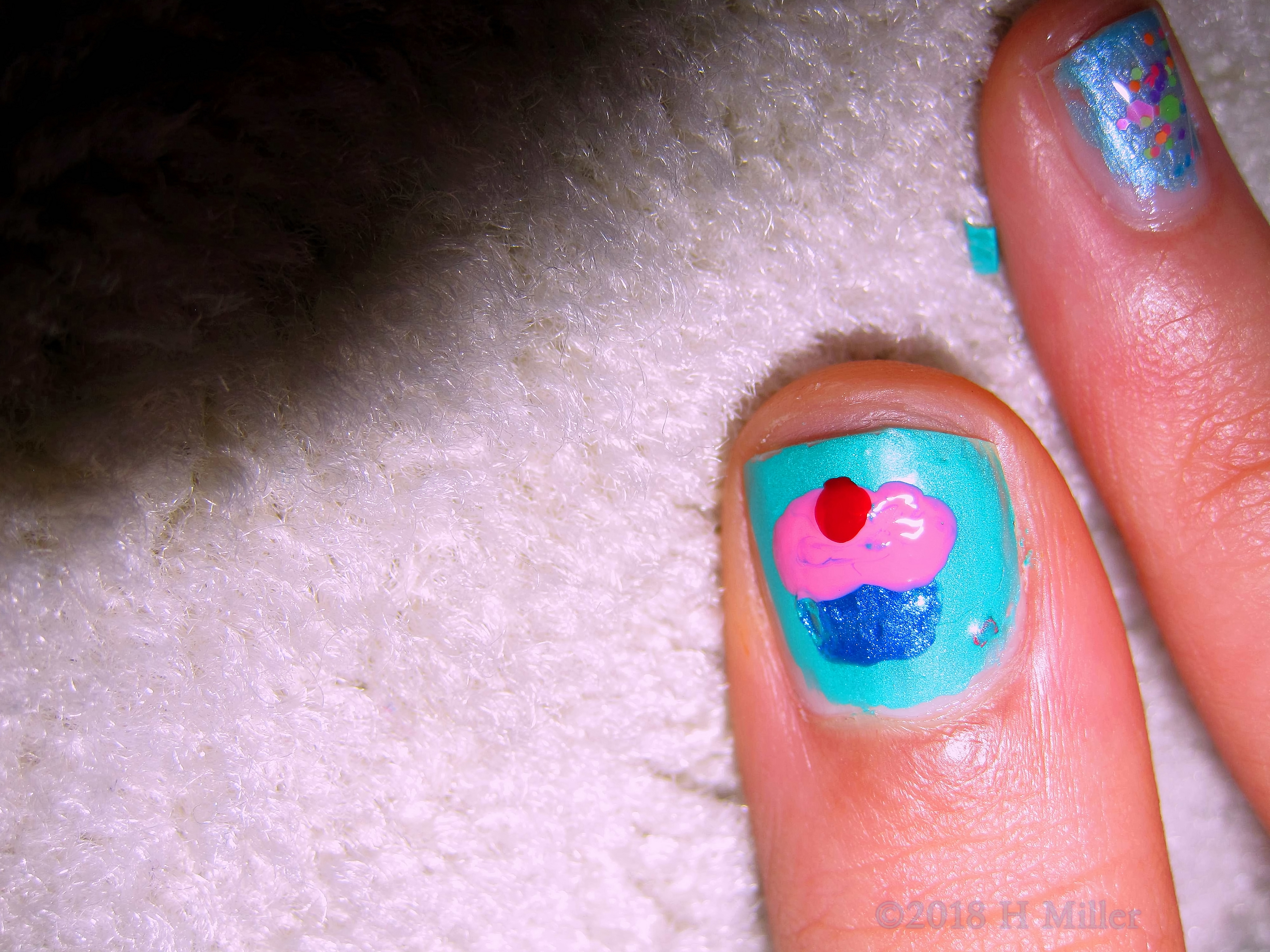 How Cool Is That Kids Cupcake Nail Art! How Cool Is That Kids Cupcake Nail Art!
