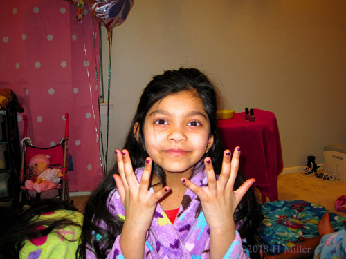 After Girls Manicure Picture After Girls Manicure Picture