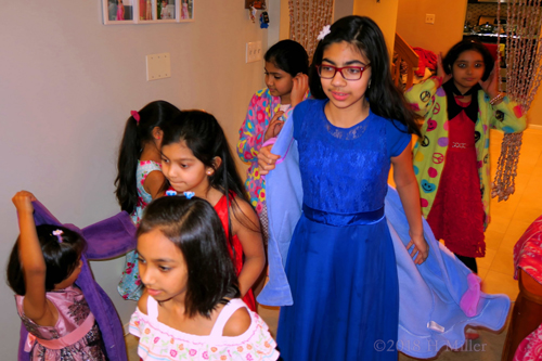 She's Wearing Her Blue Spa Robe! She's Wearing Her Blue Spa Robe!