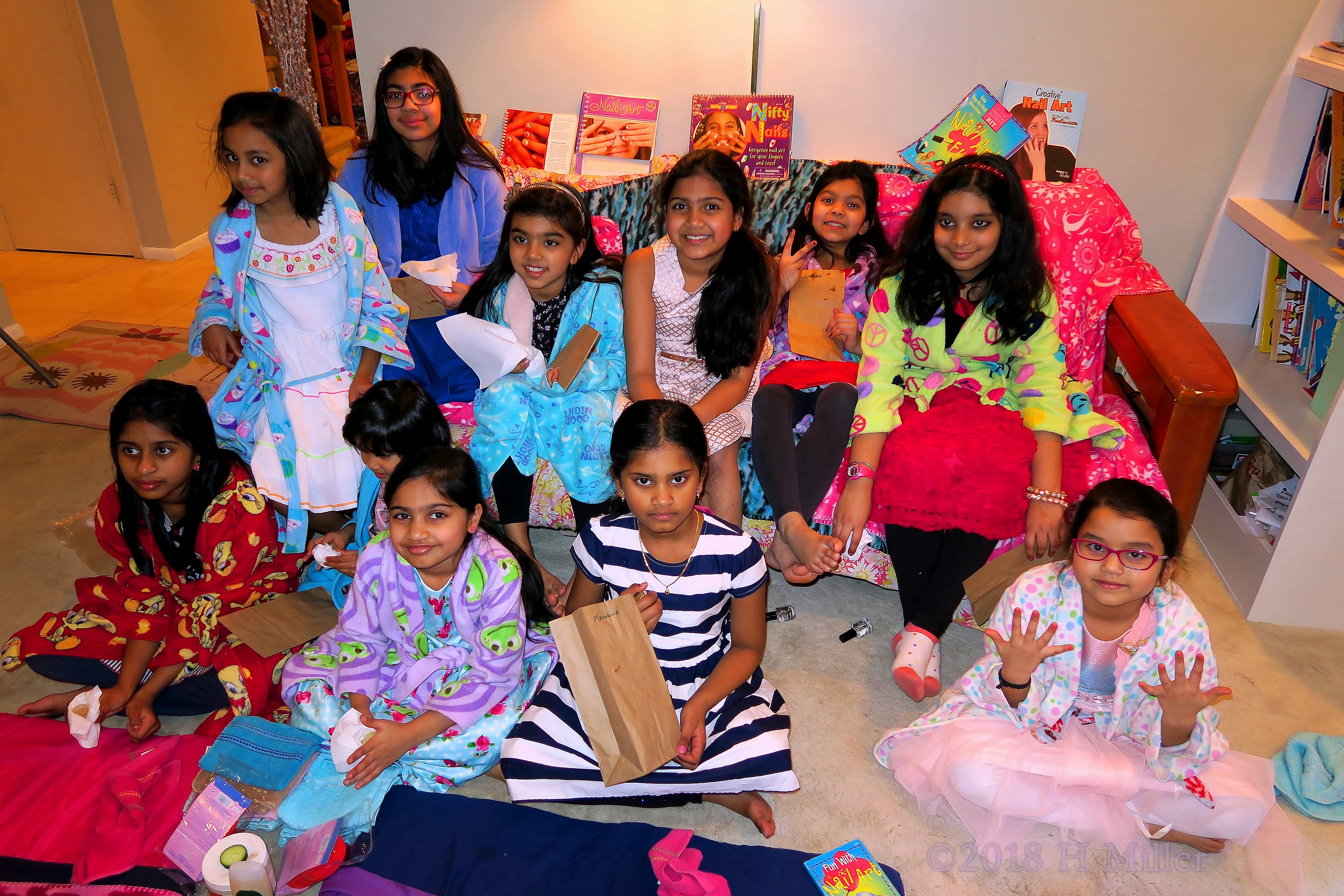 All Together For The Spa Party Group Photo. All Together For The Spa Party Group Photo.