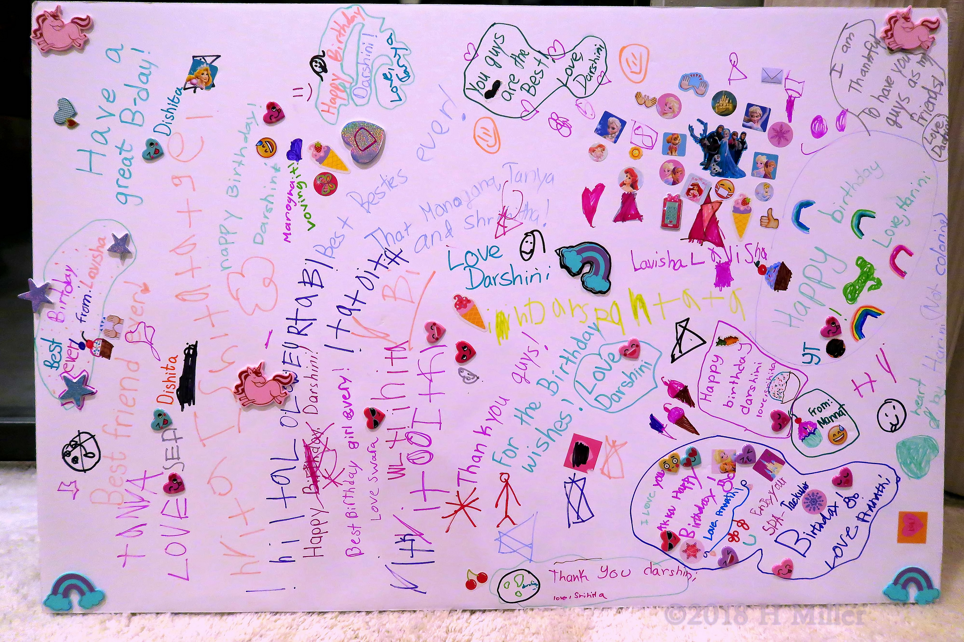 Cute Spa Birthday Card Made By Darshini's Friends. 4 Cute Spa Birthday Card Made By Darshini's Friends. 4