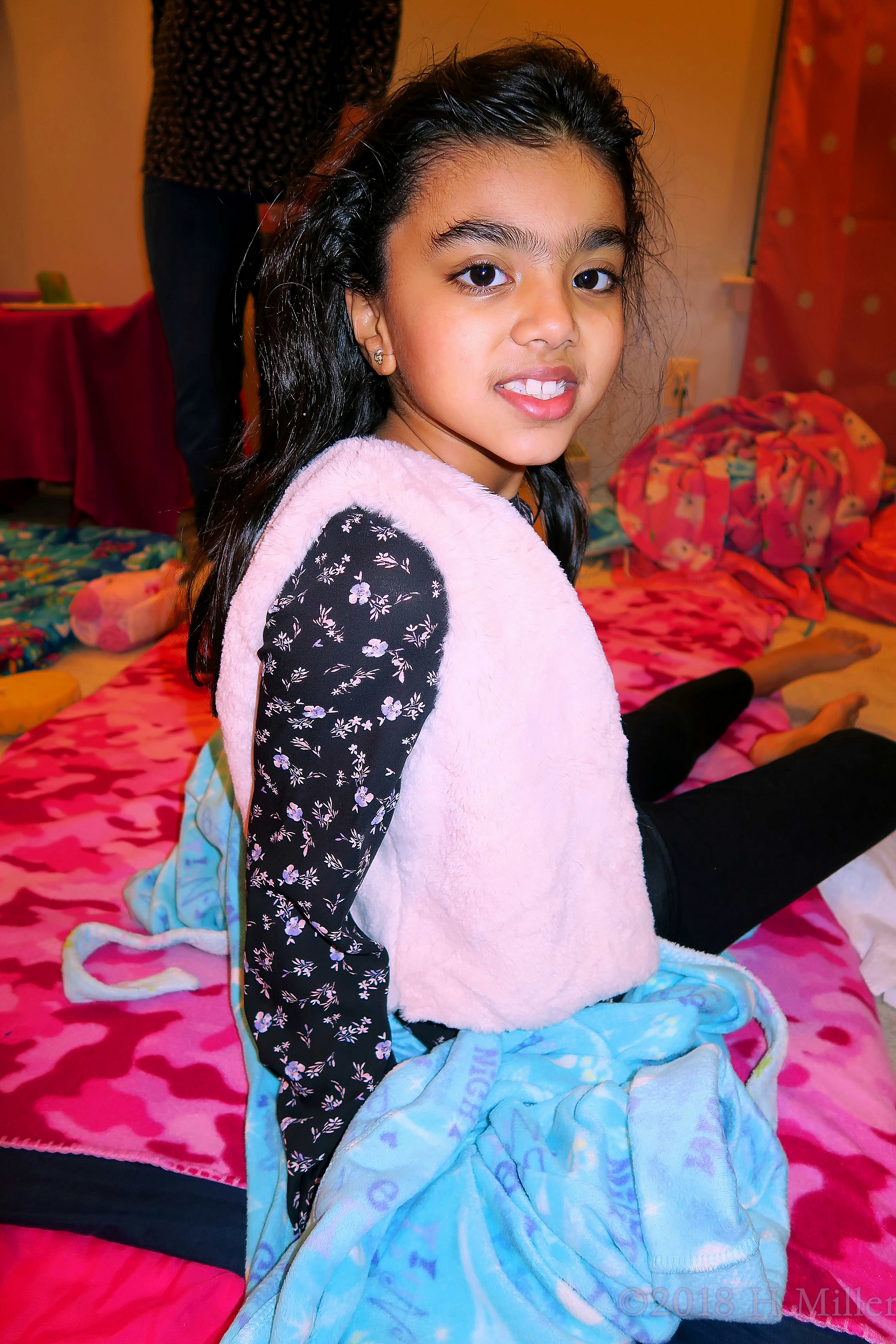 Glowing And Gleaming After Her Kids Facial! Glowing And Gleaming After Her Kids Facial!