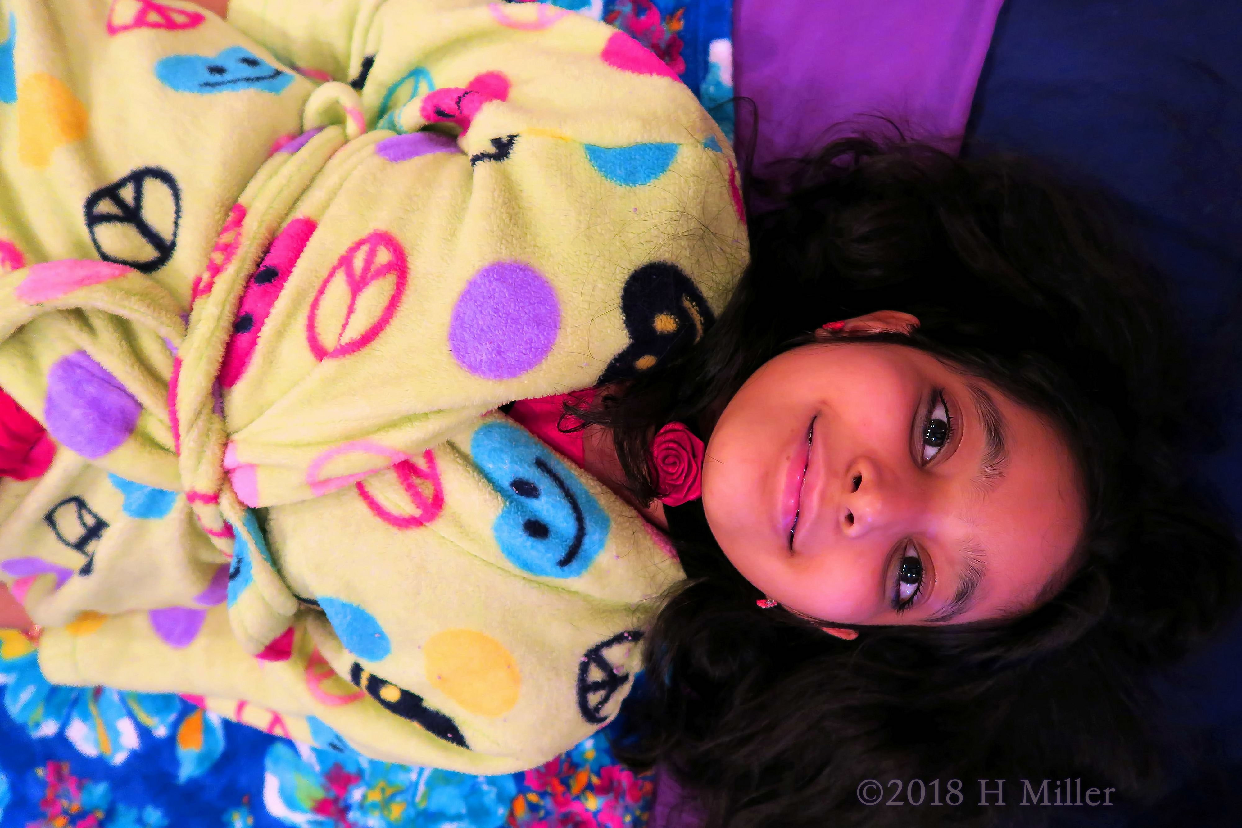 Ready For Her Relaxing Kids Facial! Ready For Her Relaxing Kids Facial!