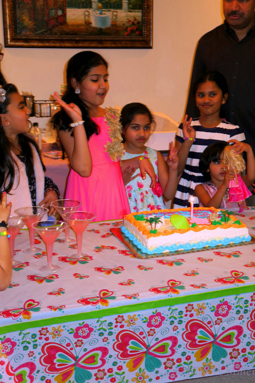 Darshini's Friends Sing Happy Birthday!