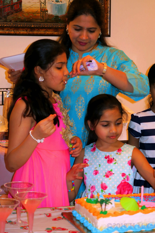 Let Me Have A Full Spoon Of Delicious Kids Birthday Cake! Let Me Have A Full Spoon Of Delicious Kids Birthday Cake!