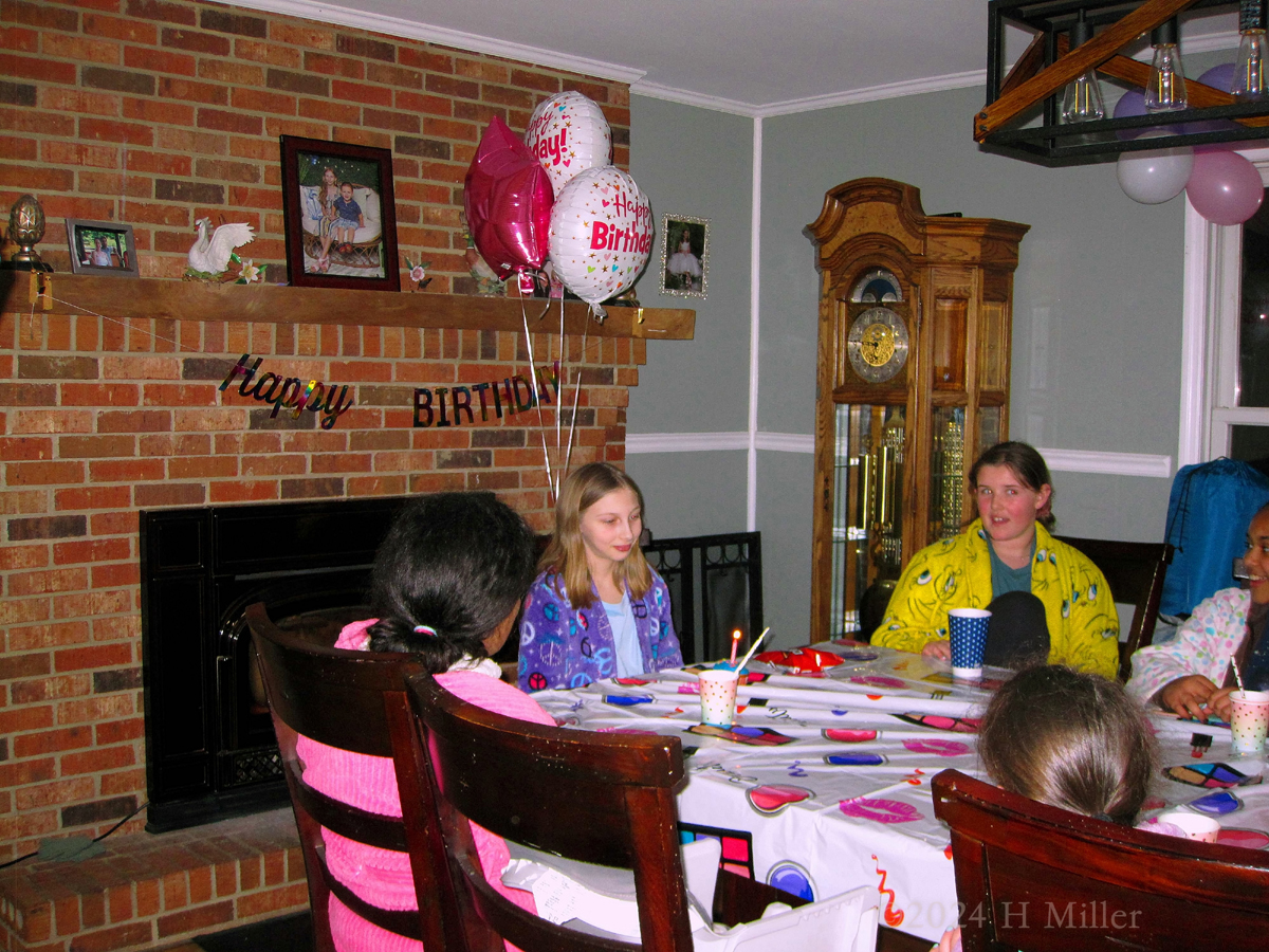 Spa Party For Girls Desiree's 12th Birthday 