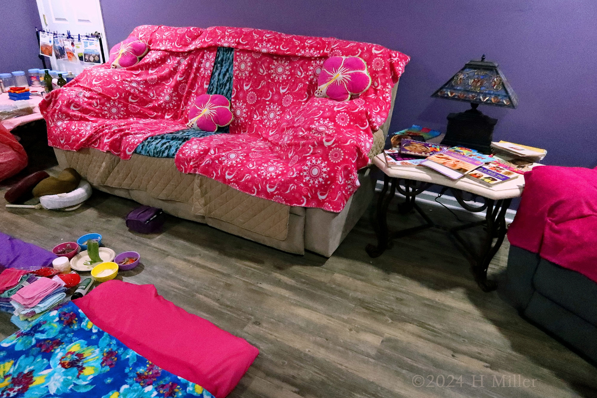 Spa Party For Girls Desiree's 12th Birthday 