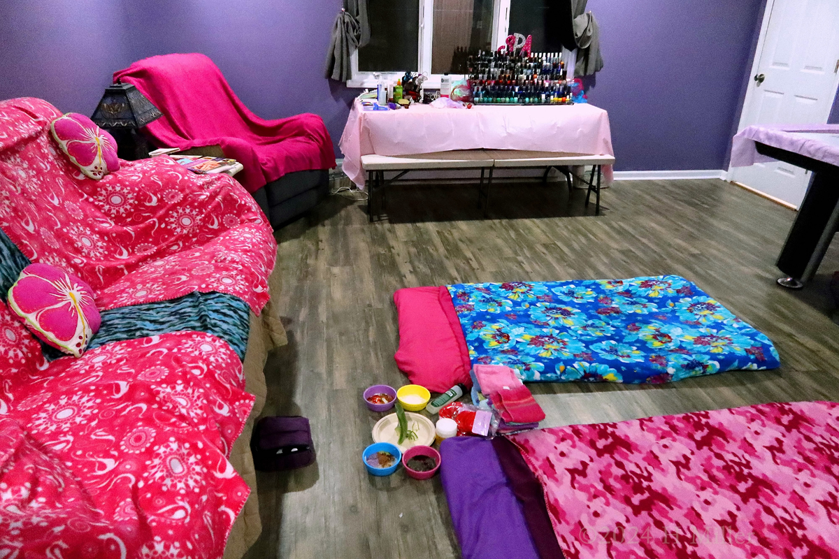 Spa Party For Girls Desiree's 12th Birthday 