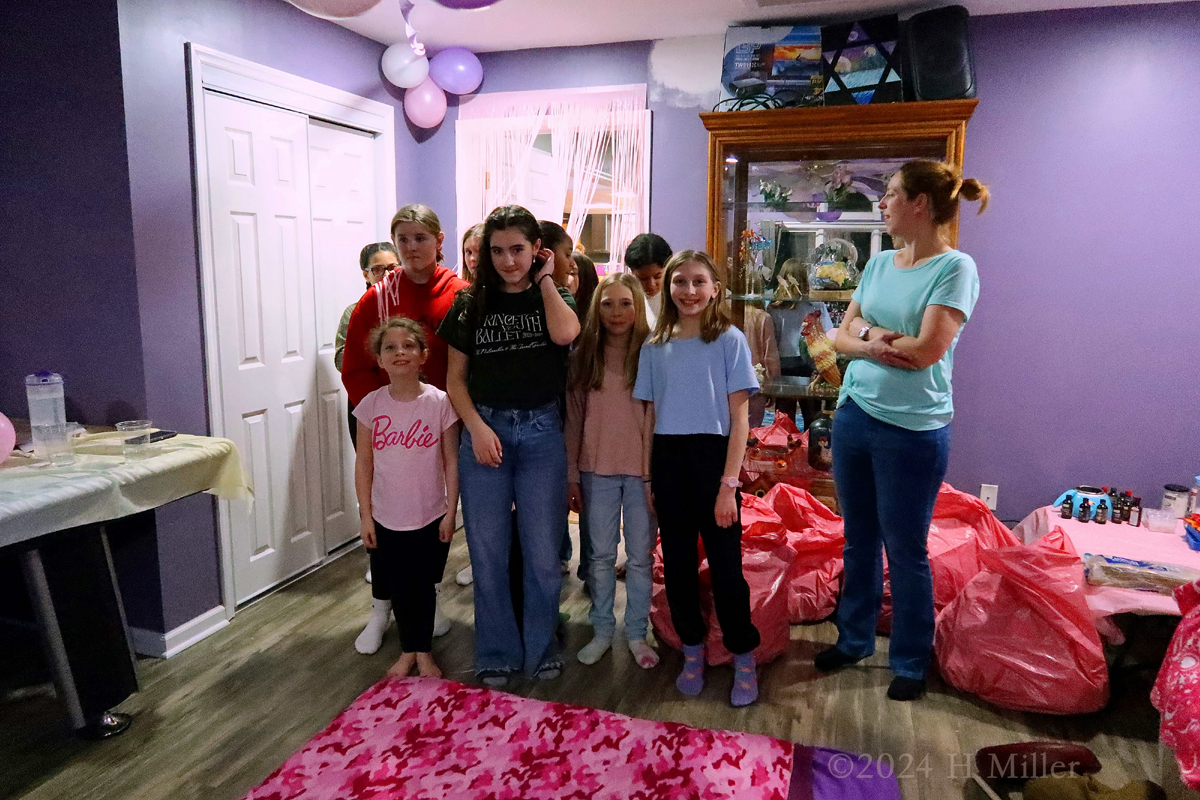 Spa Party For Girls Desiree's 12th Birthday 