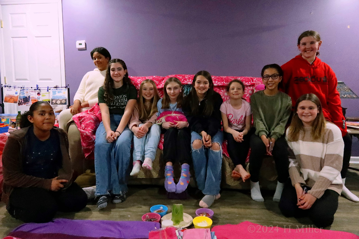 Spa Party For Girls Desiree's 12th Birthday 