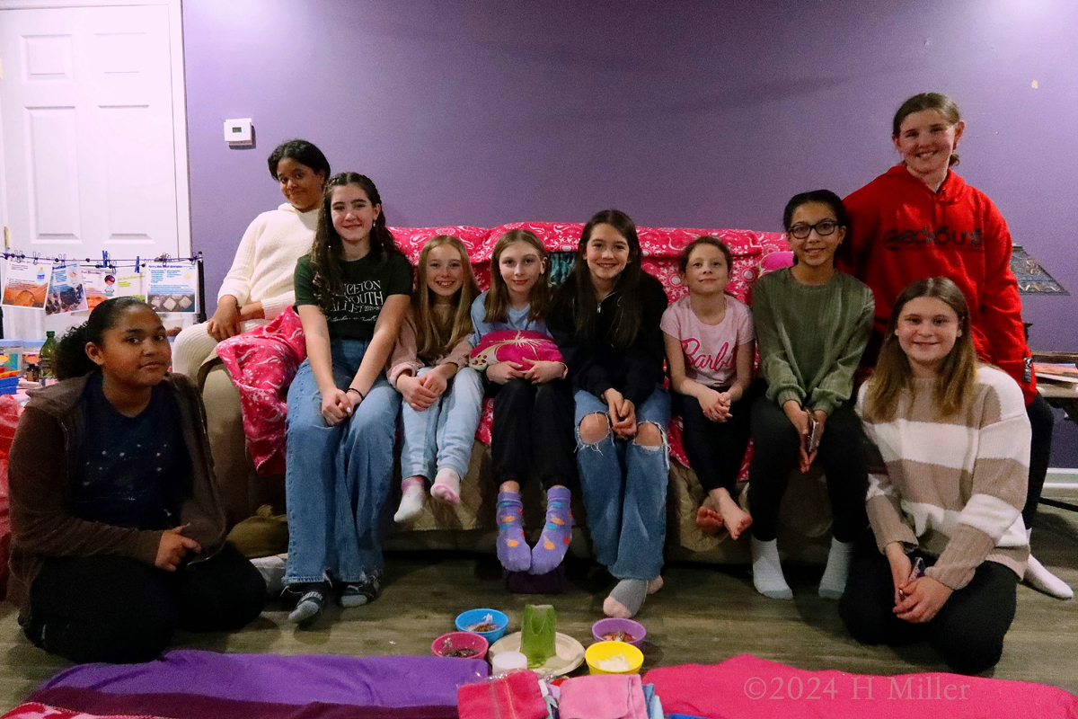 Spa Party For Girls Desiree's 12th Birthday 