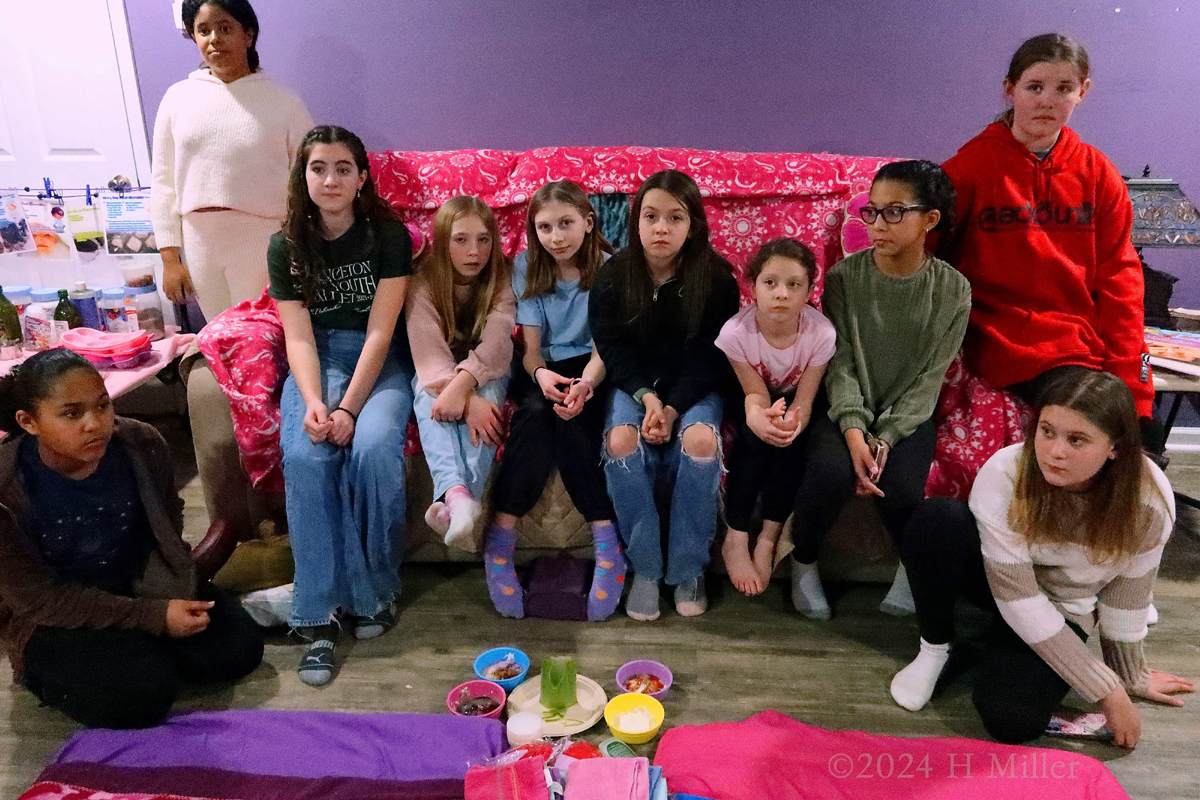 Spa Party For Girls Desiree's 12th Birthday 