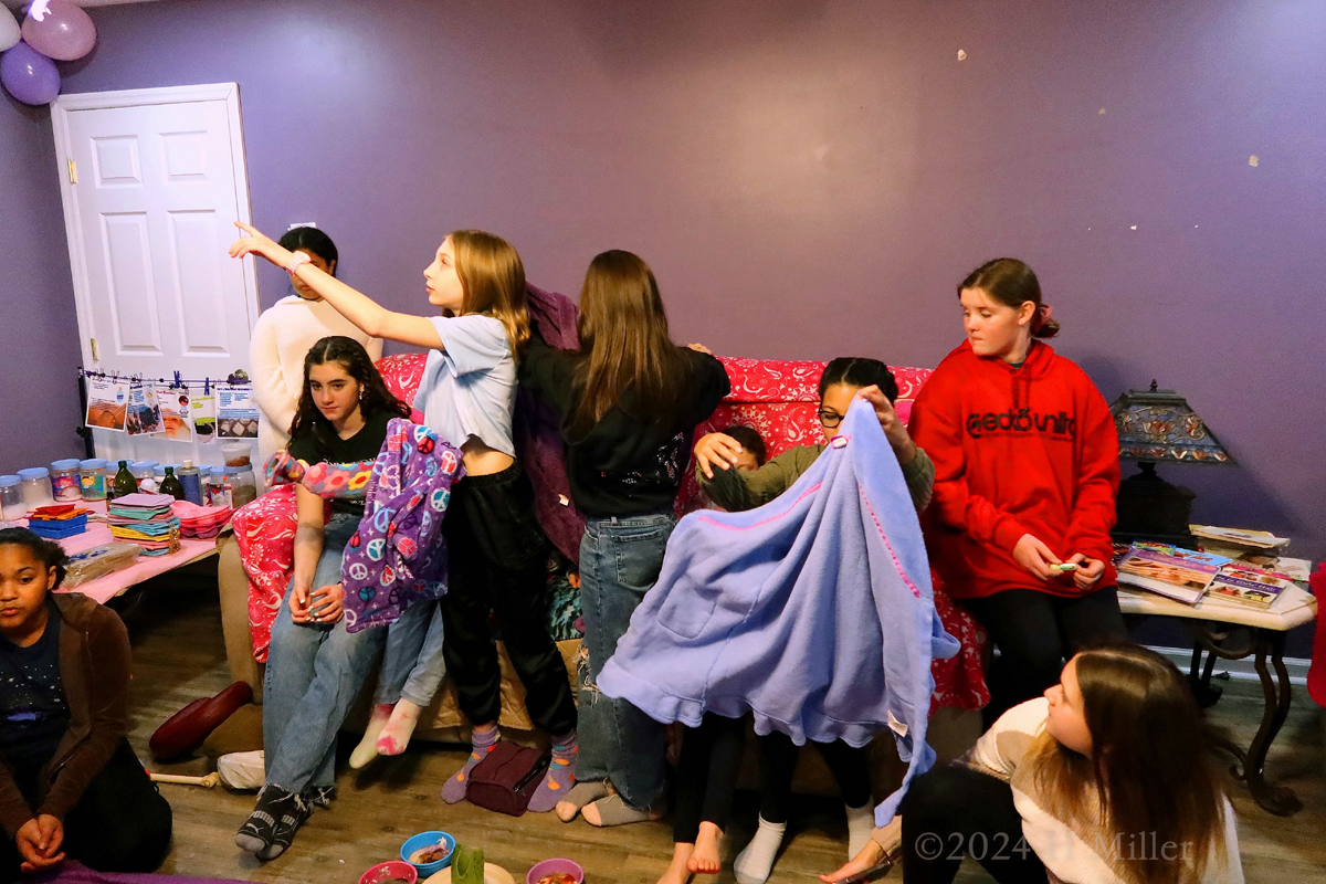 Spa Party For Girls Desiree's 12th Birthday 