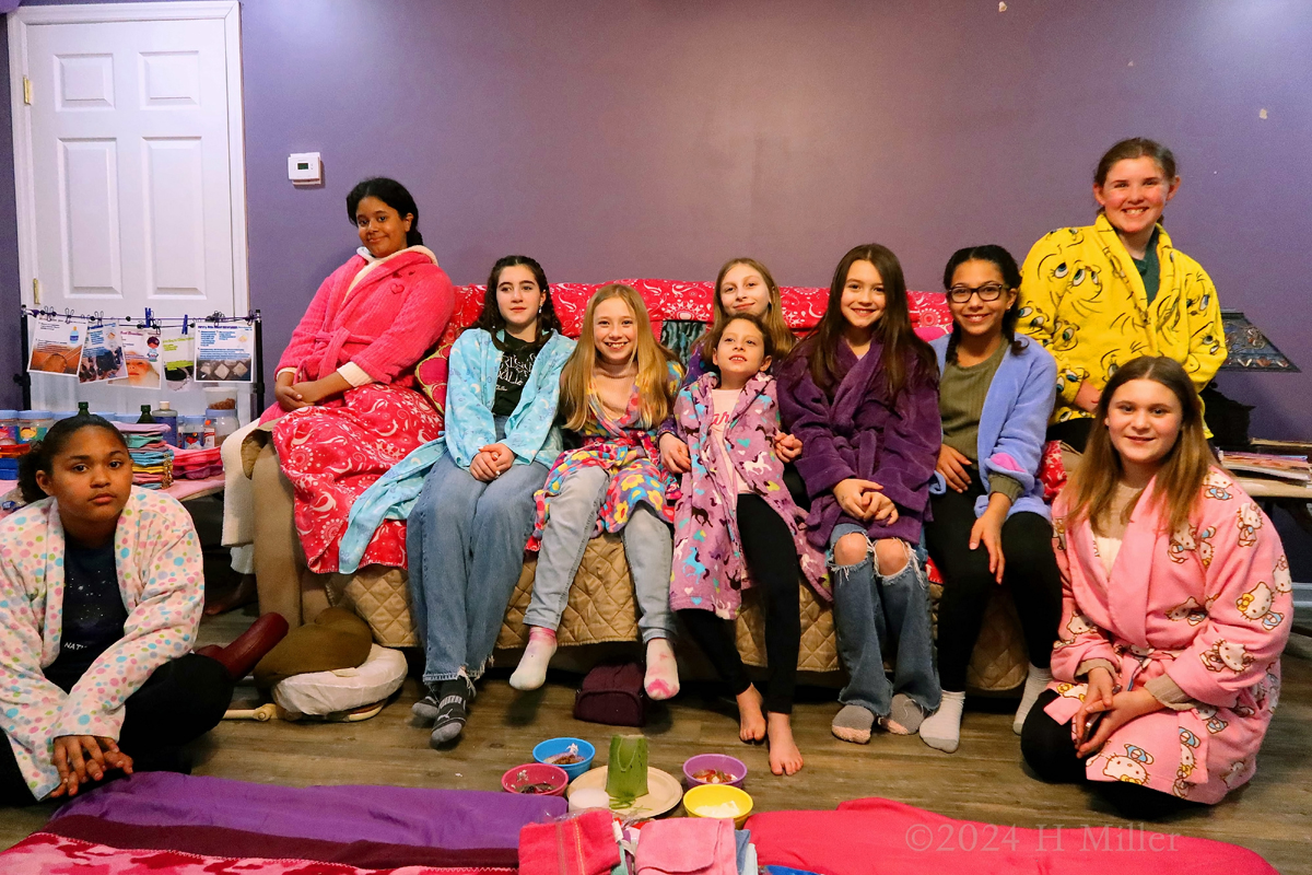 Spa Party For Girls Desiree's 12th Birthday 