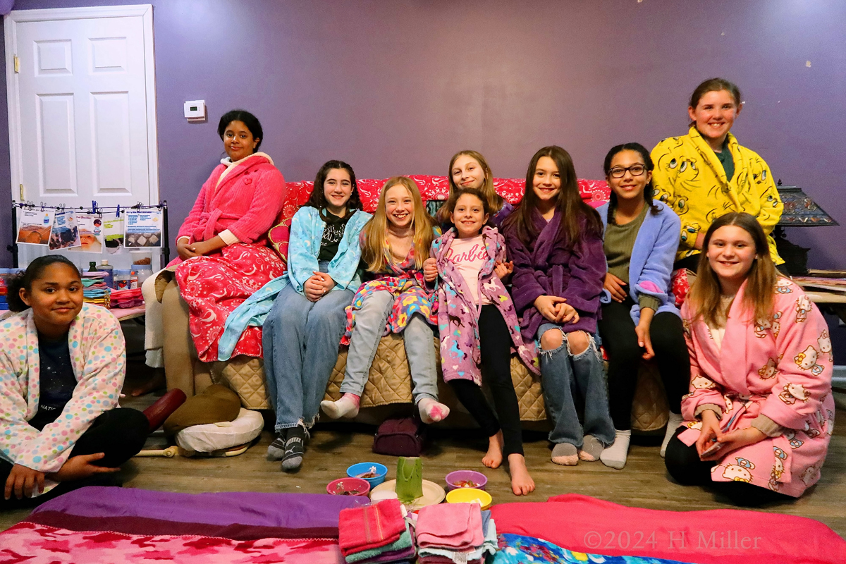 Spa Party For Girls Desiree's 12th Birthday 