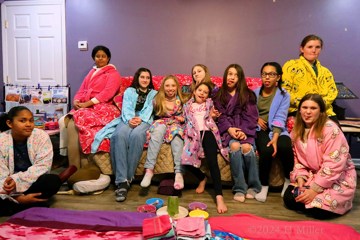 Spa Party For Girls Desiree's 12th Birthday 