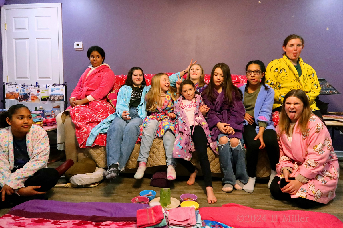 Spa Party For Girls Desiree's 12th Birthday 
