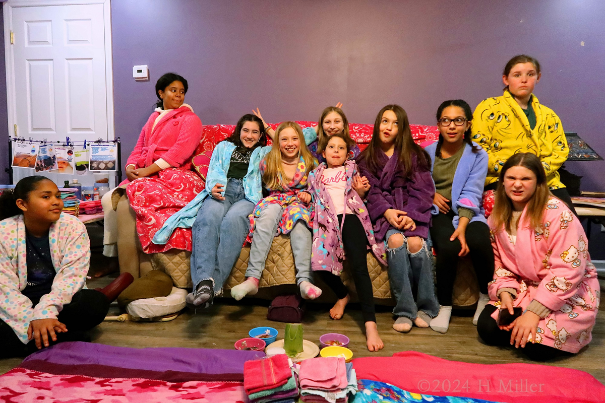 Spa Party For Girls Desiree's 12th Birthday 