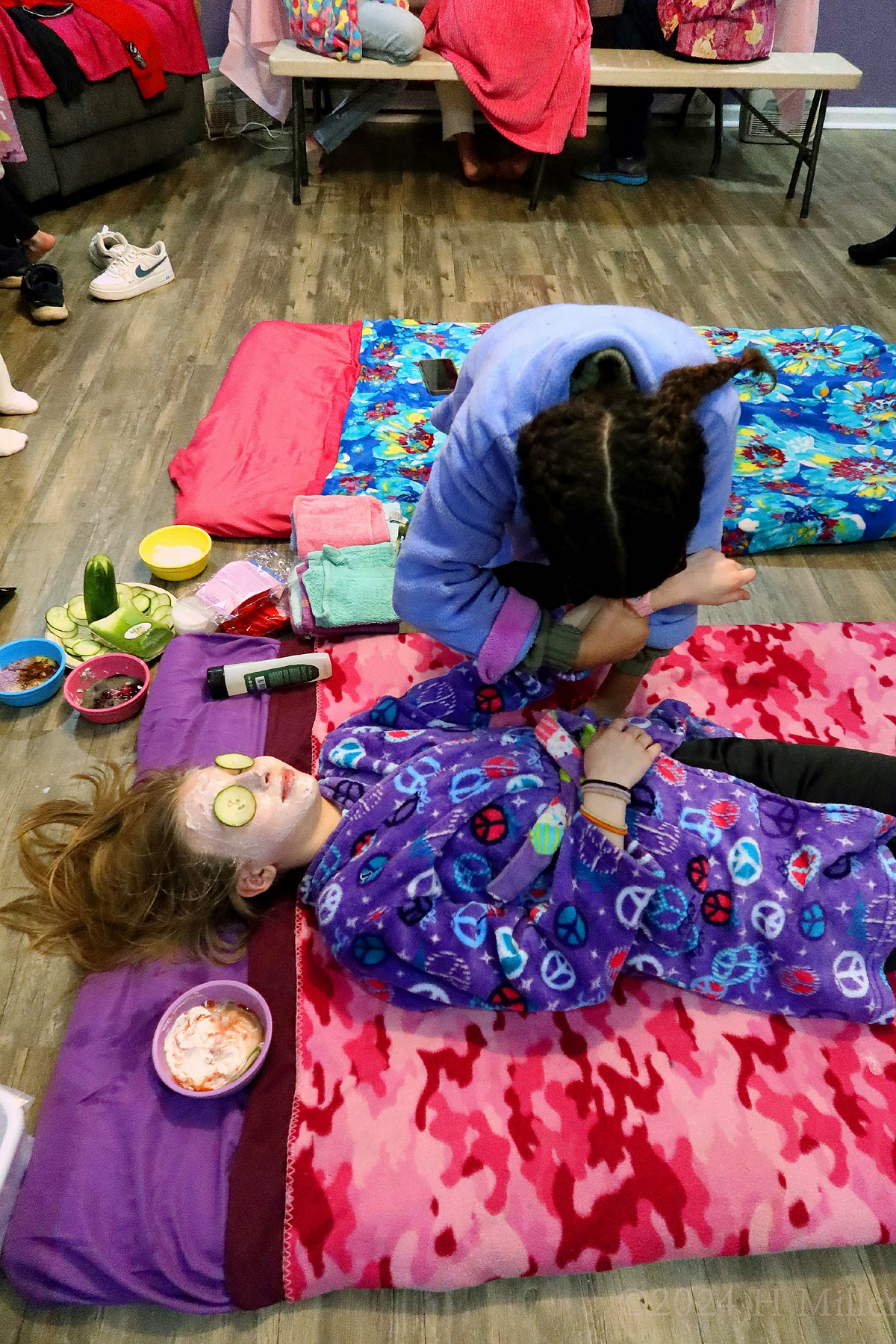 Spa Party For Girls Desiree's 12th Birthday 