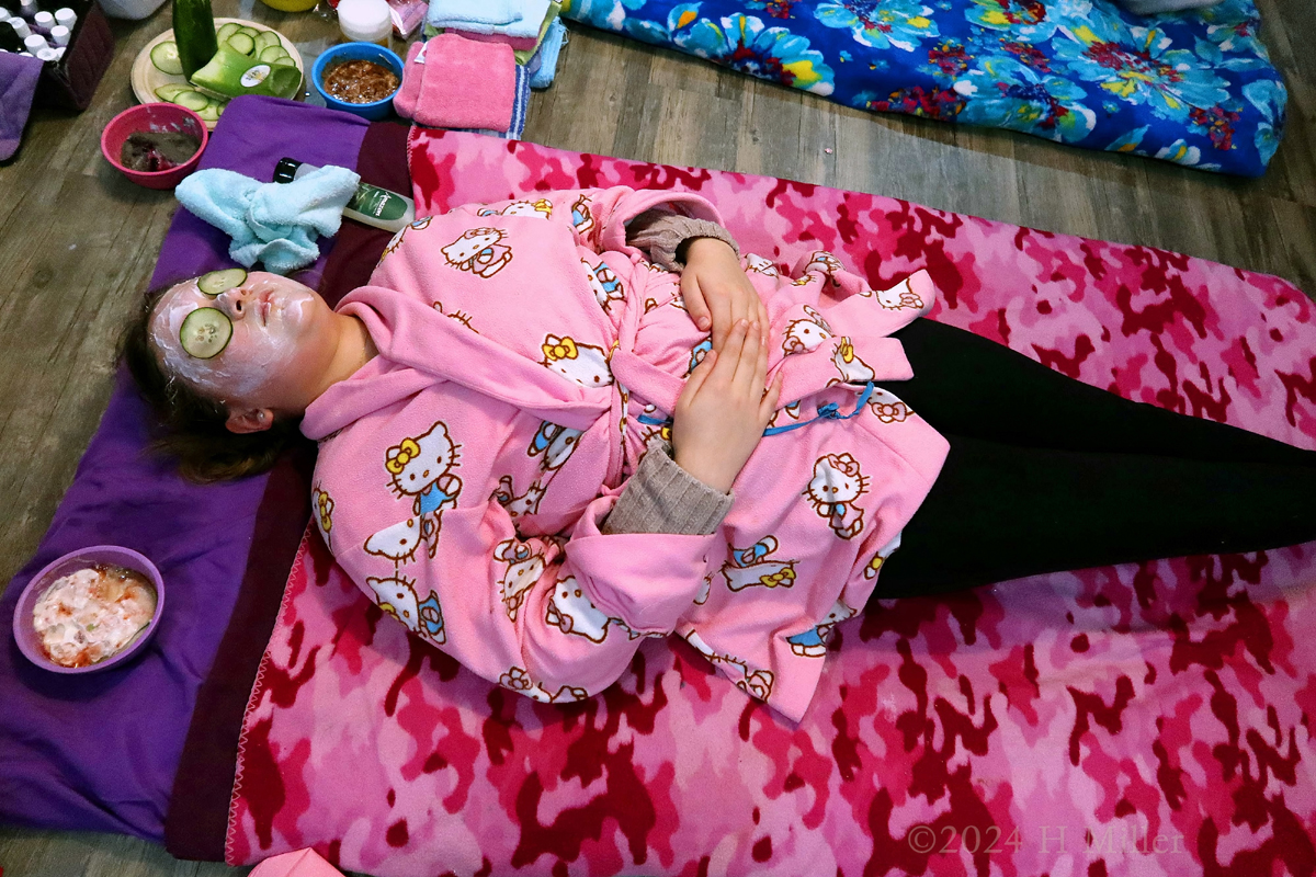 Spa Party For Girls Desiree's 12th Birthday 