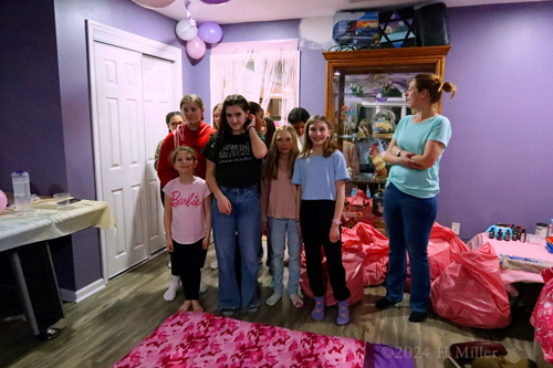 Spa Party For Girls Desiree's 12th Birthday