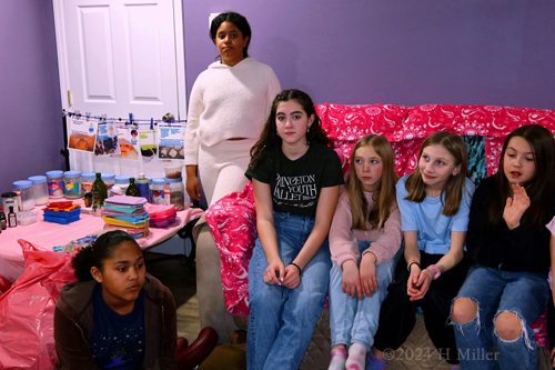 Spa Party For Girls Desiree's 12th Birthday