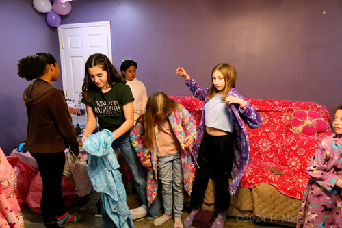Spa Party For Girls Desiree's 12th Birthday
