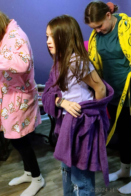 Spa Party For Girls Desiree's 12th Birthday