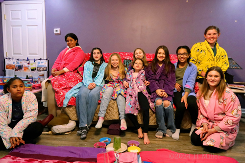 Spa Party For Girls Desiree's 12th Birthday