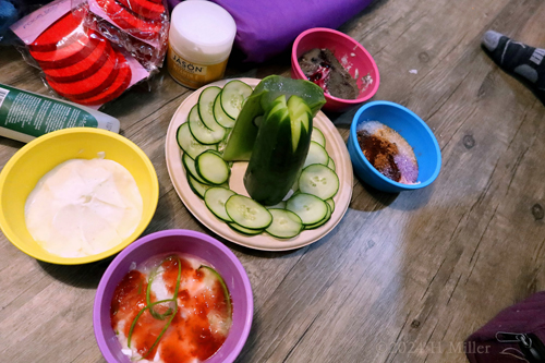 Spa Party For Girls Desiree's 12th Birthday