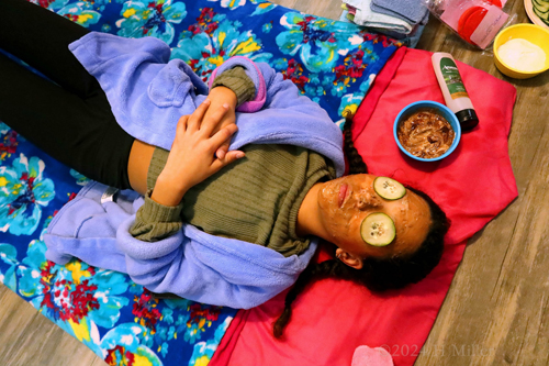 Spa Party For Girls Desiree's 12th Birthday