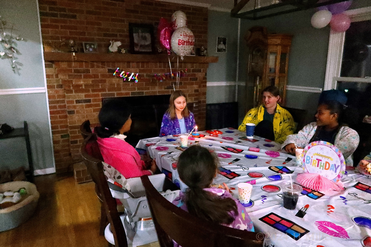 Spa Party For Girls Desiree's 12th Birthday 