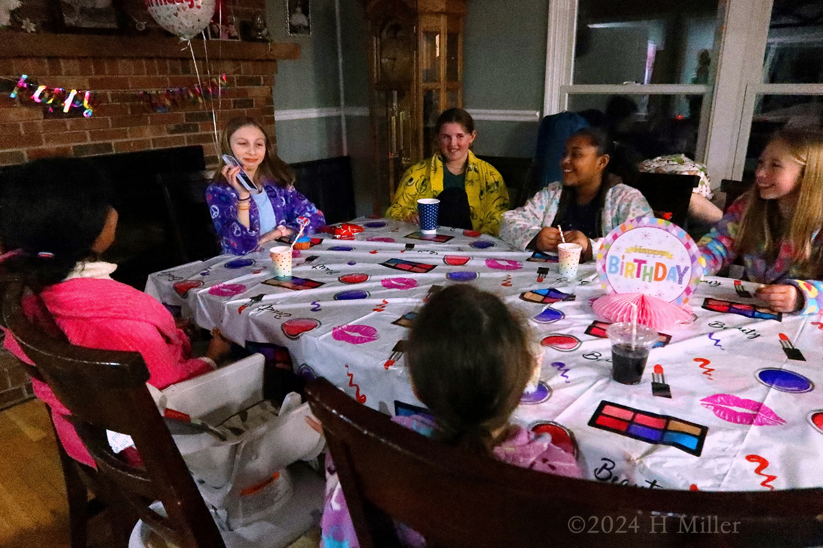 Spa Party For Girls Desiree's 12th Birthday 