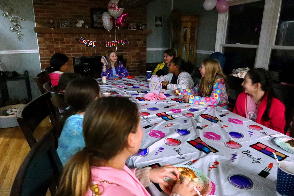 Spa Party For Girls Desiree's 12th Birthday 