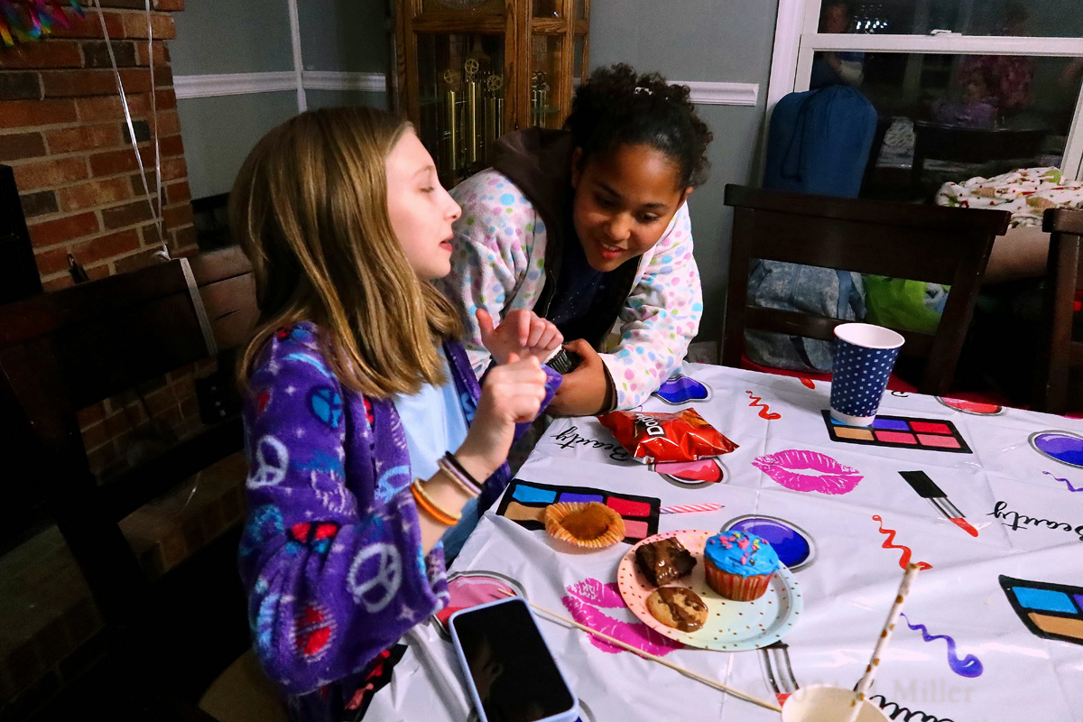 Spa Party For Girls Desiree's 12th Birthday 