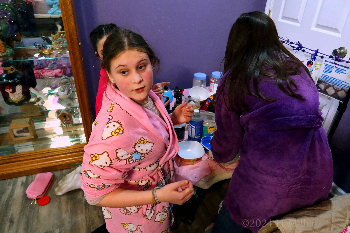 Spa Party For Girls Desiree's 12th Birthday 