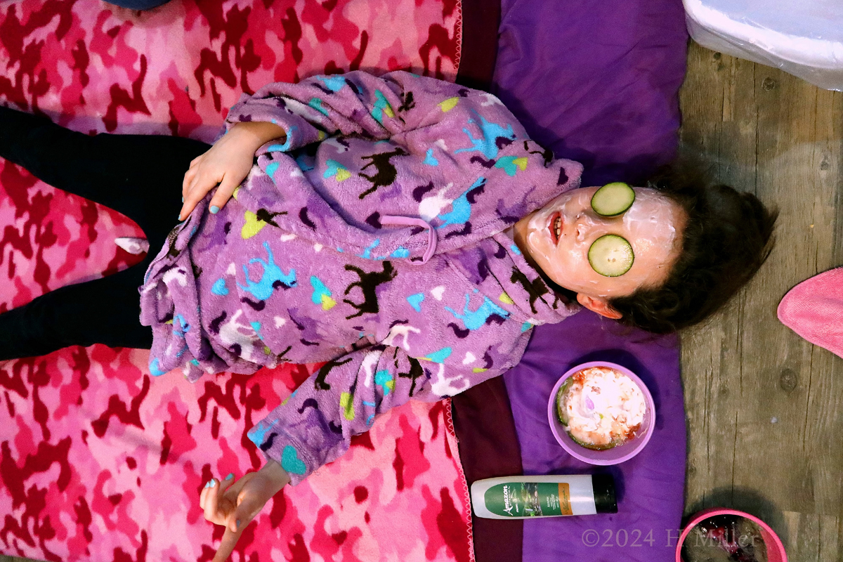 Spa Party For Girls Desiree's 12th Birthday 