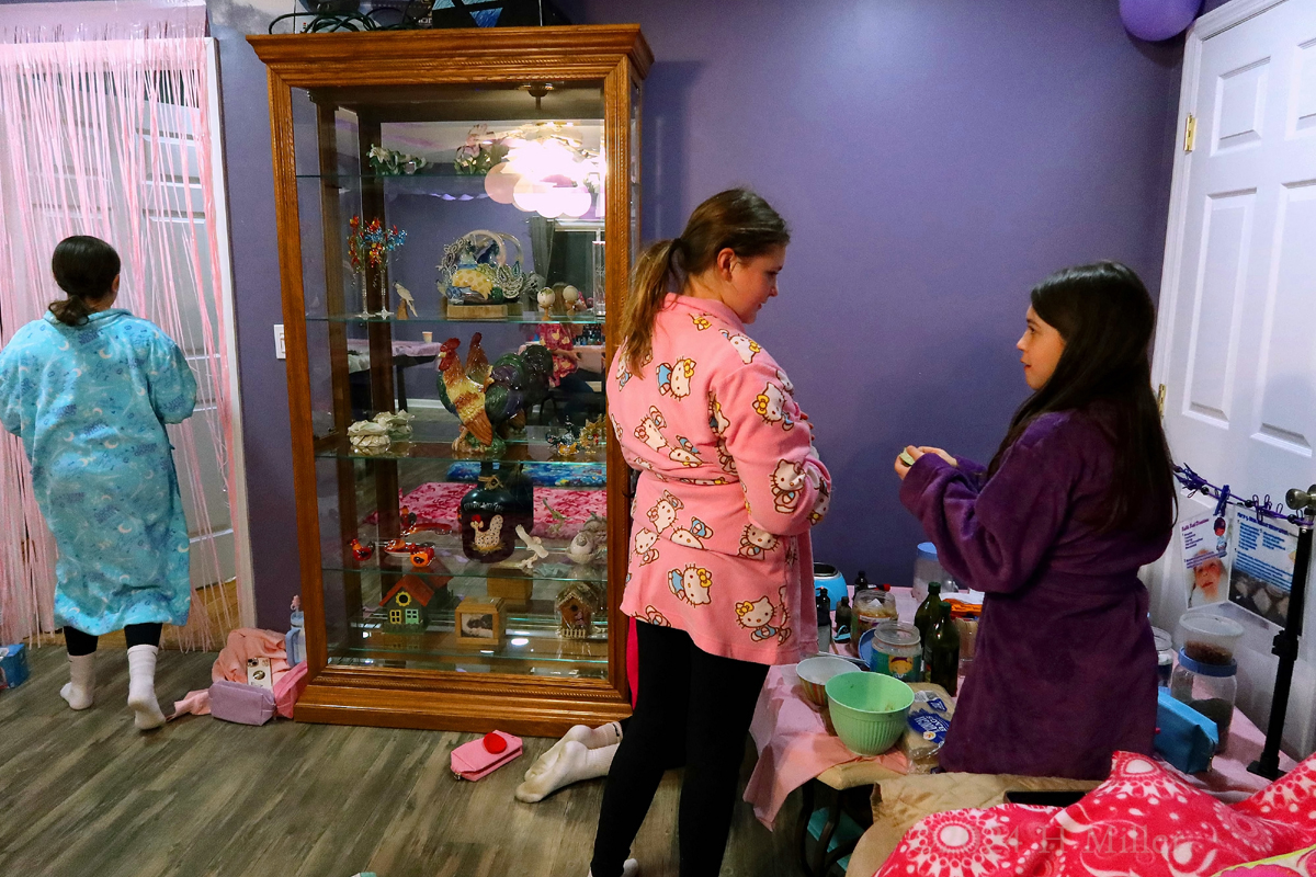 Spa Party For Girls Desiree's 12th Birthday