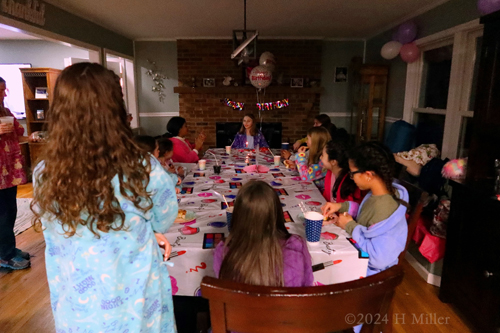 Spa Party For Girls Desiree's 12th Birthday