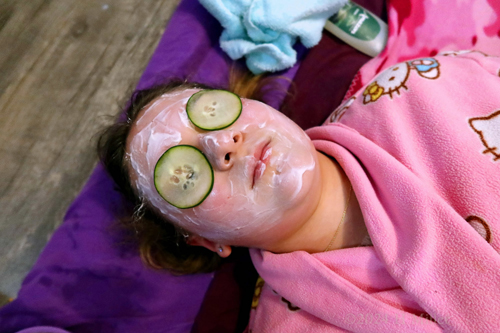 Spa Party For Girls Desiree's 12th Birthda