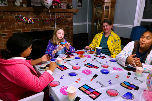 Spa Party For Girls Desiree's 12th Birthday