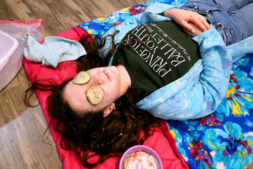 Spa Party For Girls Desiree's 12th Birthday