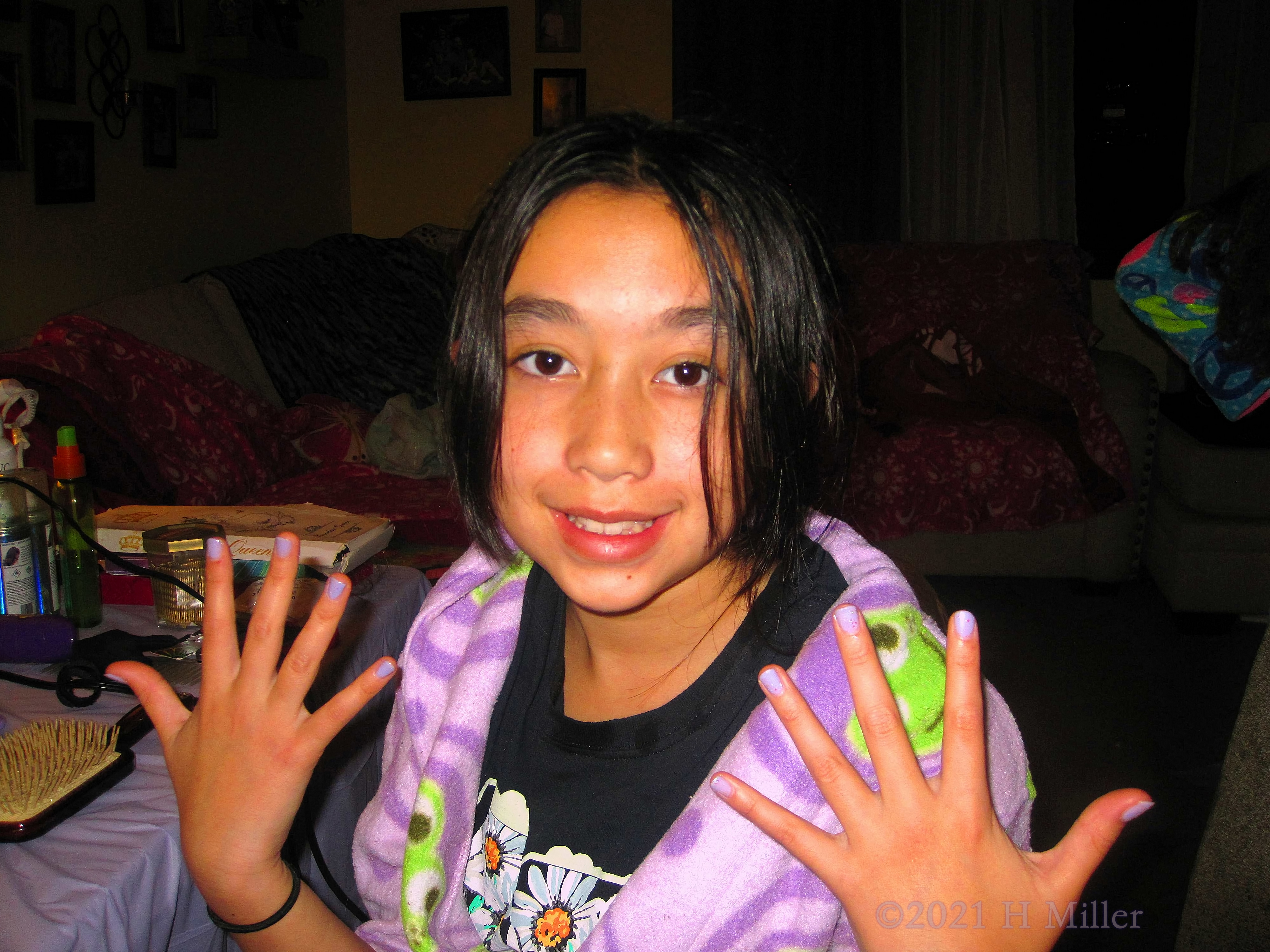 Diana's 11th Kids Spa Birthday Party 