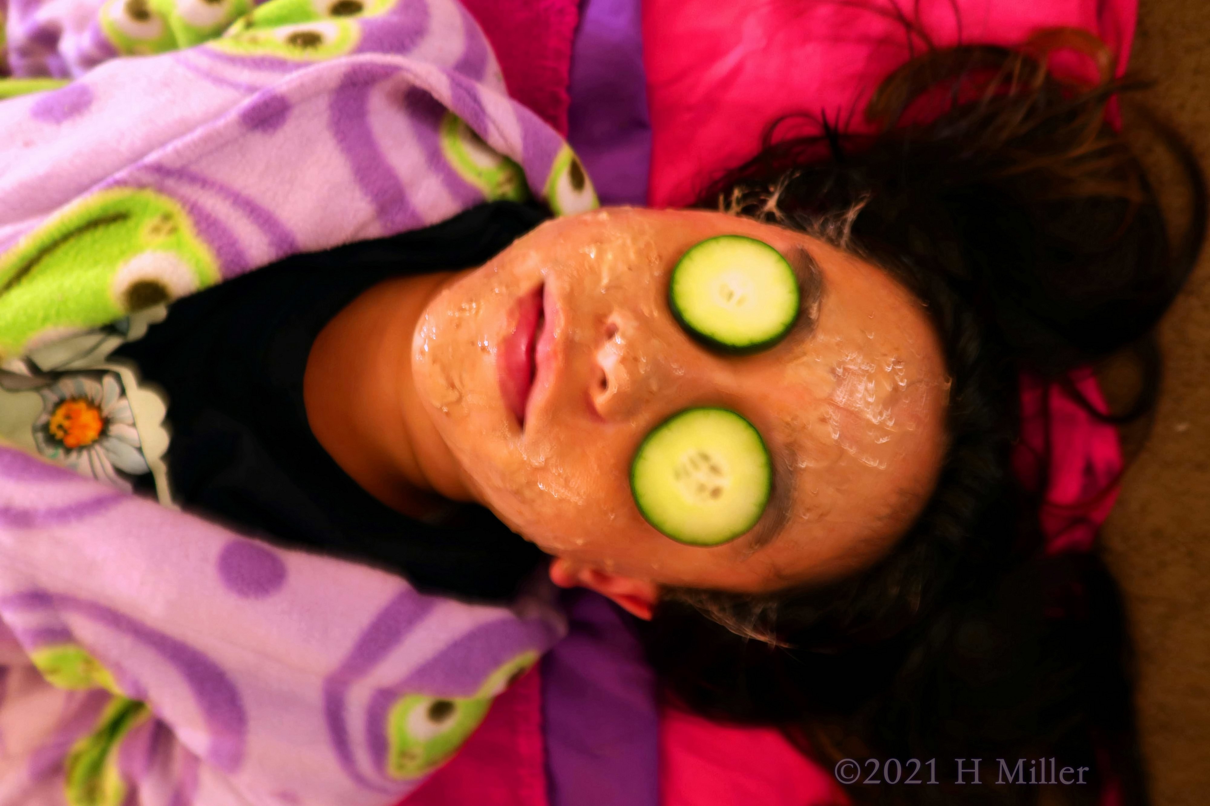 Diana's 11th Kids Spa Birthday Party 